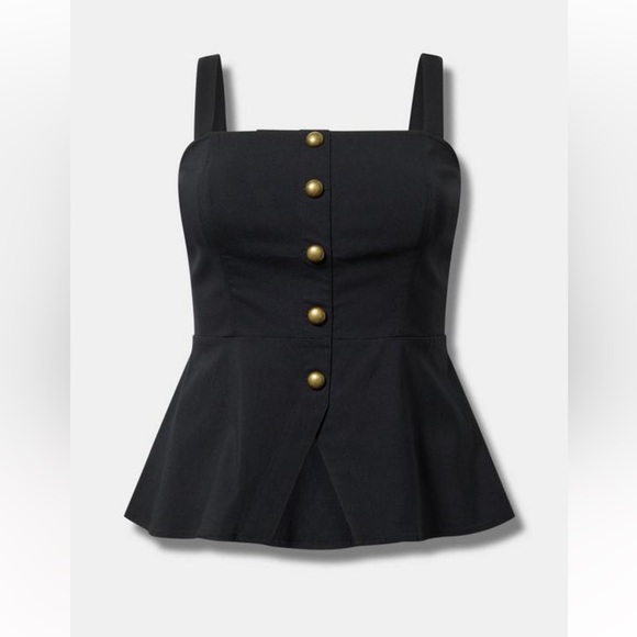 NWT Torrid sleeveless peplum bustier top size 2 2x 18 20 - Picture 6 of 8